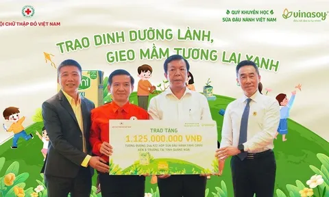 Sữa đậu nành học đường - Hành trình 10 năm bền bỉ trao dinh dưỡng lành, gieo mầm tương lai xanh