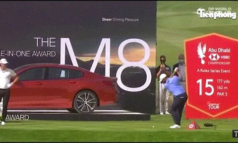 Mãn nhãn với những cú Hole in one diệu kỳ ở DP World Tour