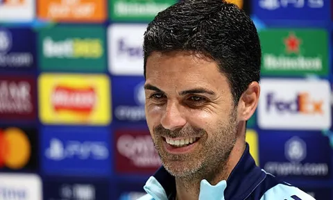 Arteta: 'Arsenal sẽ dốc toàn lực để chạm tay vào giấc mơ Champions League'