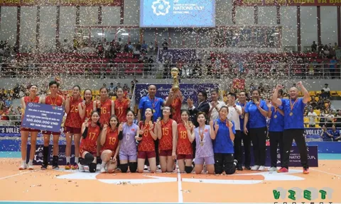 Bóng chuyền nữ Việt Nam lần thứ 3 vô địch AVC Nations Cup