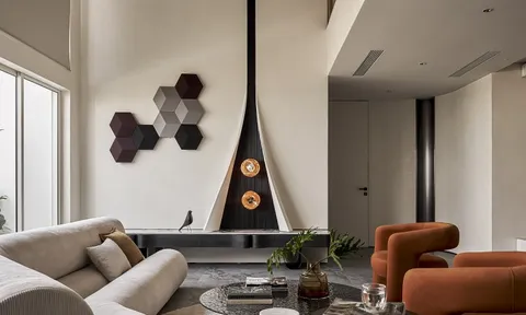 Thiết kế đầy cá tính trong căn hộ penthouse