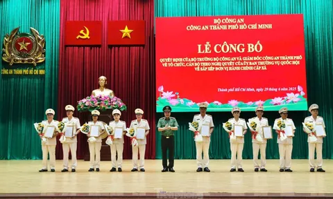 Địa chỉ 167 công an cấp xã, đặc khu Côn Đảo và 10 đồn công an thuộc TPHCM mới