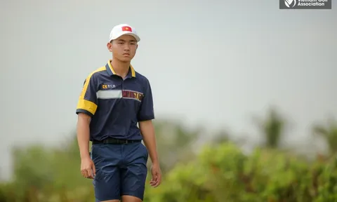 Nguyễn Anh Minh vươn lên top 7 tại Singapore Open Amateur Championship 2025