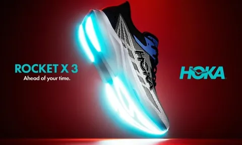 HOKA ra mắt dòng giày tốc độ Rocket X 3