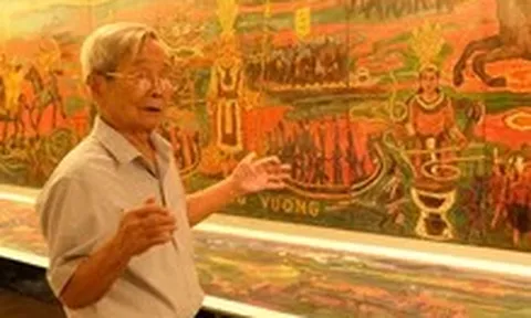 Họa sĩ Quách Phong: 16 năm vẽ lịch sử bằng tranh