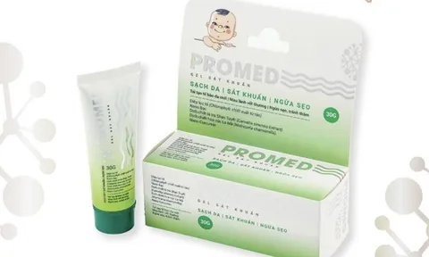 Thu hồi toàn quốc lô Gel Promed sát khuẩn, ngừa sẹo cho trẻ do vi phạm về thành phần, nhãn mác