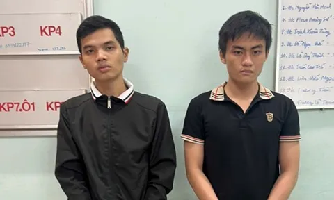 Bắt hai thanh niên cướp xe máy của học sinh ở phường Trấn Biên, Đồng Nai