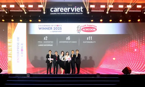 Careerviet công bố bảng xếp hạng “Doanh nghiệp yêu thích 2025” do người lao động bình chọn