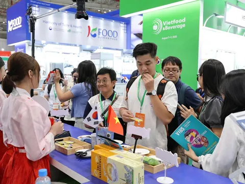Triển lãm Quốc tế Vietfood & Beverage - Propack Vietnam 2025: Sản phẩm Hàn Quốc tiếp tục tạo dấu ấn đặc biệt