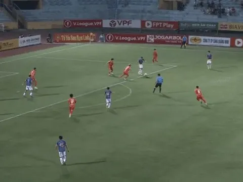 Bị SHB Đà Nẵng cầm hoà 1-1, Hà Nội FC vẫn kém đội đầu bảng Thanh Hoá 3 điểm