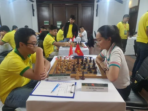 Giải cờ vua quốc tế Hà Nội 2023 thu hút kỳ thủ từ 10 quốc gia