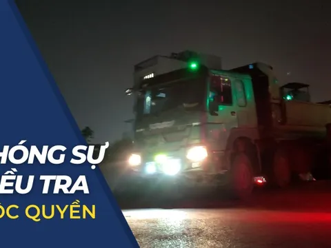 Lần theo những chuyến xe bí ẩn mang đất thải đi bán ở Hà Nội