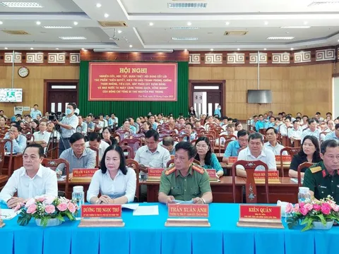 Trà Vinh quán triệt nội dung cuốn sách của Tổng Bí thư Nguyễn Phú Trọng