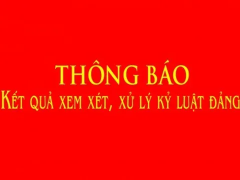 Cà Mau kỷ luật 20 đảng viên liên quan tham nhũng, tiêu cực