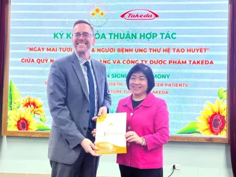 Takeda tiếp tục đồng hành cùng Quỹ Ngày mai tươi sáng hỗ trợ người bệnh ung thư hệ tạo huyết
