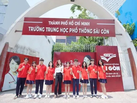 Thông báo tuyển sinh Lớp 10 THPT Sài Gòn và Miễn 100% học phí năm 2023