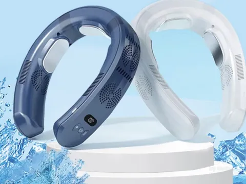 Hà Nội: Rộ mốt mua quạt mini đeo cổ chống nóng