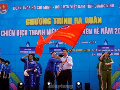 Hỗ trợ nguồn lực xây công trình thanh niên tại huyện Cô Tô