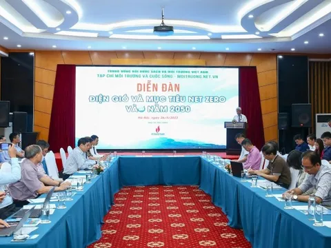 Phát triển điện gió hướng tới mục tiêu Net Zero vào năm 2050