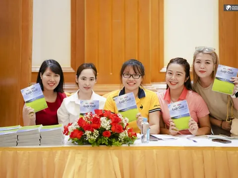 Ra mắt sách luật golf 2023: Bước đột phá của golf Việt Nam