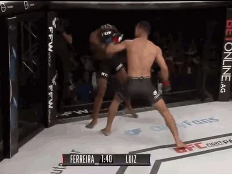 Võ sĩ Brazil tung loạt 16 cú đấm khiến đối thủ ôm đầu chịu thua