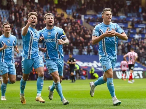 Coventry City và câu chuyện 5 năm làm nên kỳ tích, từ hạng 4 đến ngưỡng cửa Premier League