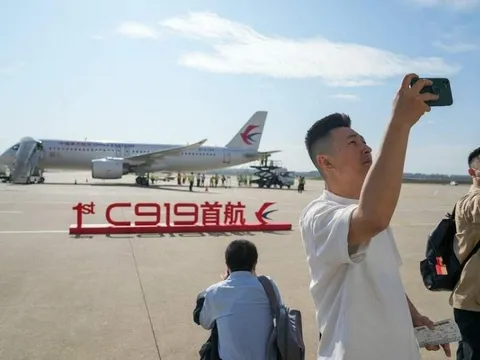 Trung Quốc: Máy bay chở khách nội địa C919 thực hiện chuyến bay thương mại đầu tiên