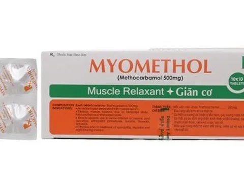 Thu hồi toàn quốc thuốc Myomethol