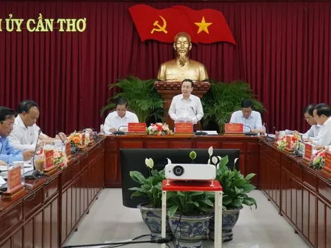 Bí thư Cần Thơ Nguyễn Văn Hiếu yêu cầu hoàn chỉnh quy hoạch thành phố đúng tiến độ