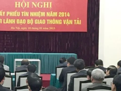 Sắp lấy phiếu tín nhiệm lãnh đạo Bộ Giao thông