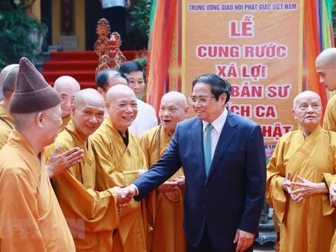 Thủ tướng Phạm Minh Chính chúc mừng Đại lễ Phật đản 2023