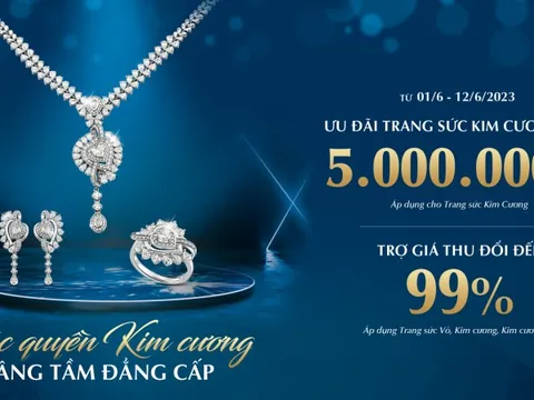 Cùng PNJ nâng tầm đẳng cấp với đặc quyền kim cương