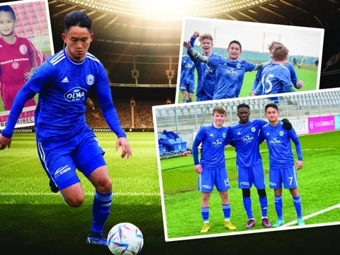 Chuyện về An Khánh, cầu thủ Việt kiều được HLV Troussier tìm thấy trên...Facebook