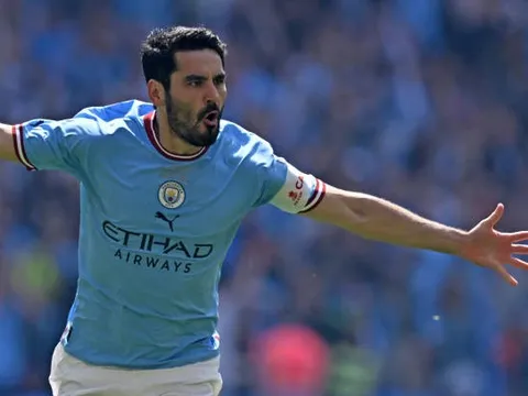 Gundogan lập cú đúp, Man City đánh bại MU 2-1 để giành FA Cup