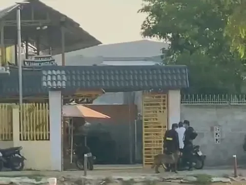 Hàng trăm cảnh sát bao vây nhà đại ca giang hồ ở TP Phan Thiết