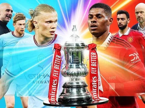 Xem trực tiếp chung kết FA Cup Man City vs MU trên kênh nào, ở đâu?