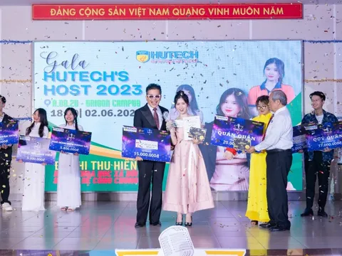 Sinh viên HUTECH thử tài MC trước Trác Thúy Miêu, Thanh Bạch, Tùng LeO