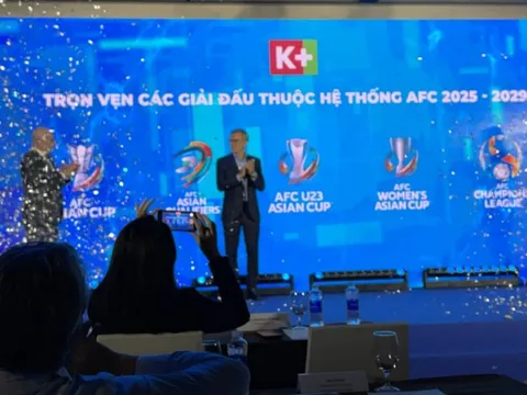 K+ độc quyền phát sóng các giải đấu của AFC: Mang trọn vẹn các giải đấu đến với người hâm mộ