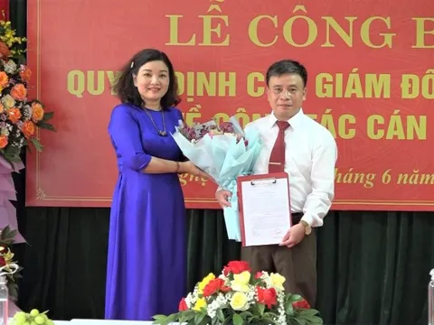 Trung tâm Kiểm soát bệnh tật tỉnh Nghệ An có tân Giám đốc