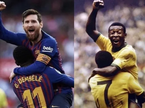 Đến Mỹ, Messi đang đi trên con đường của một vị vua