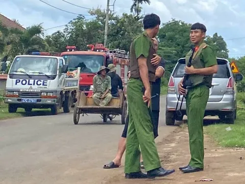 Vụ nổ súng tấn công trụ sở công an xã: Bắt 16 nghi phạm, các con tin đã an toàn