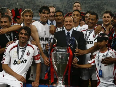 Ông chủ cũ của Milan, Silvio Berlusconi qua đời ở tuổi 86