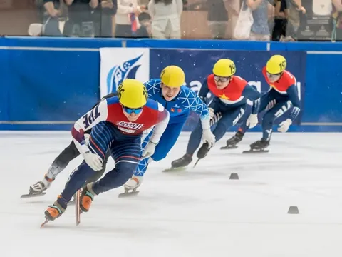 Dấu mốc lịch sử của trượt băng Việt Nam