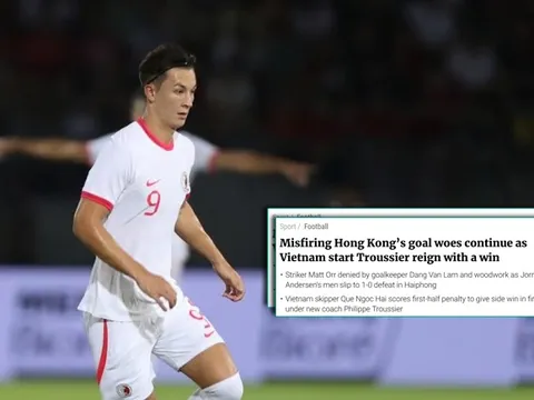 Hồng Kông (TQ) bị truyền thông nước nhà vùi dập sau trận thua Việt Nam
