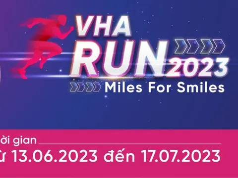 VHA Holding chính thức khởi động giải chạy thiện nguyện VHARun2023 - Miles For Smiles
