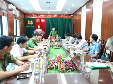 Công an Bắc Giang thanh tra việc quản lý vũ khí, vật liệu nổ tại các cơ quan, doanh nghiệp