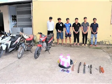 Phá nhóm chuyên cướp tài sản trên đường vắng