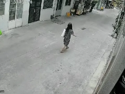 Camera ghi cảnh người phụ nữ bị giật túi xách trong 1 giây ở TPHCM