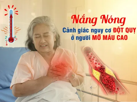 Nguy cơ đột quỵ tăng cao do nắng nóng
