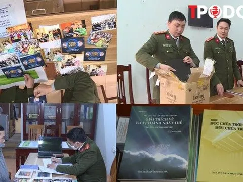 HÌNH SỰ: Xử lý hàng loạt điểm hoạt động của Hội Thánh Đức Chúa Trời Mẹ